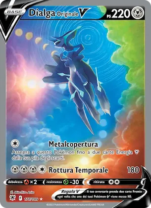 Dialga Originale V 177 – Lucentezza Siderale