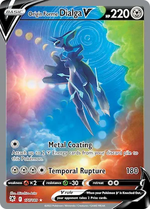 Origin Forme Dialga V #177 – Astral Radiance
