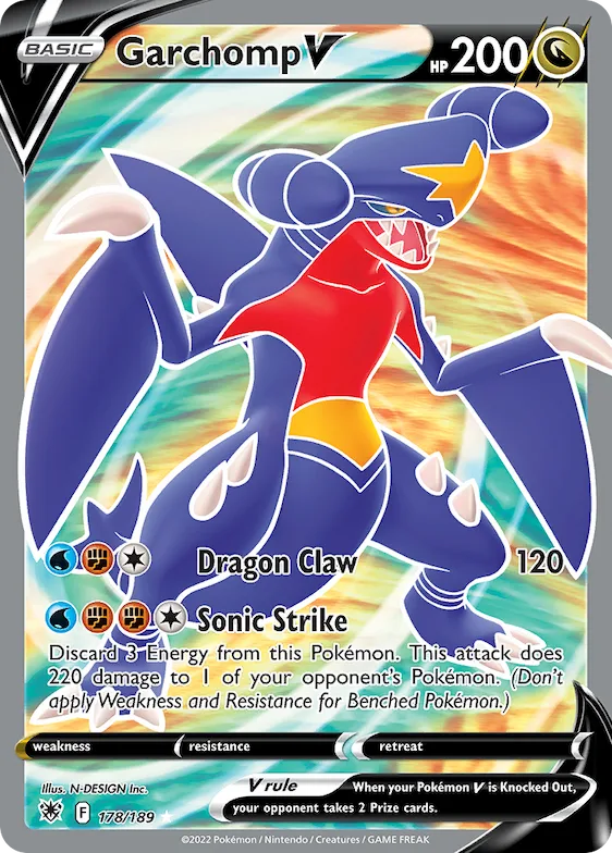 Garchomp V #178 – Astral Radiance
