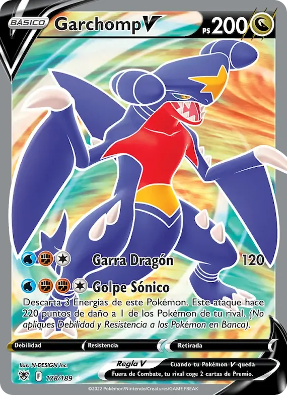 Garchomp V 178 – Resplandor Astral