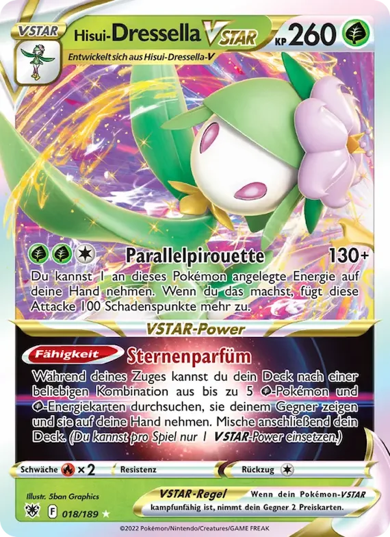 Hisui-Dressella VSTAR 18 – Astralglanz
