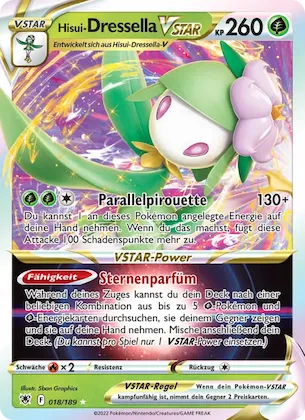 Hisui-Dressella VSTAR Nr. 18 – Astralglanz