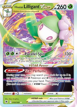 Hisuian Lilligant VSTAR #18 – Astral Radiance
