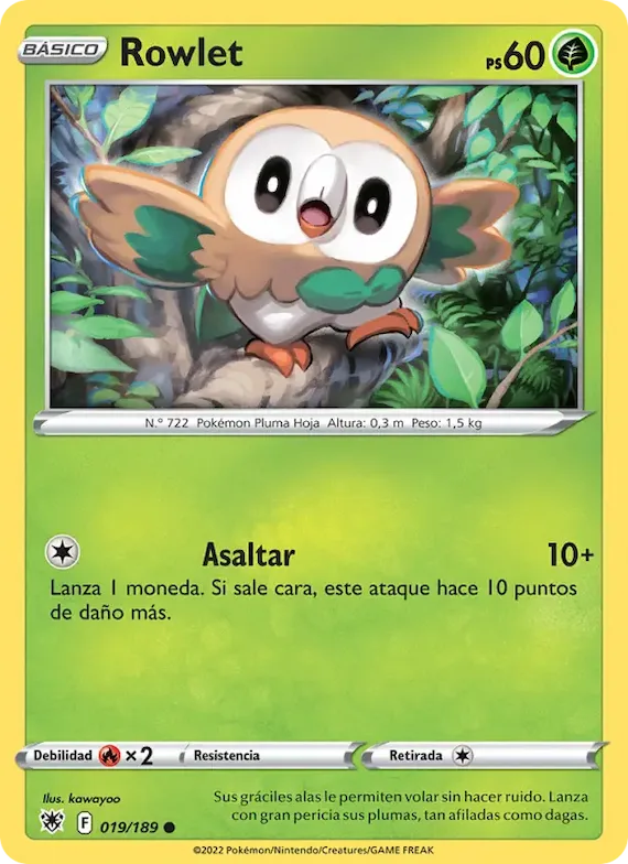Rowlet 19 – Resplandor Astral