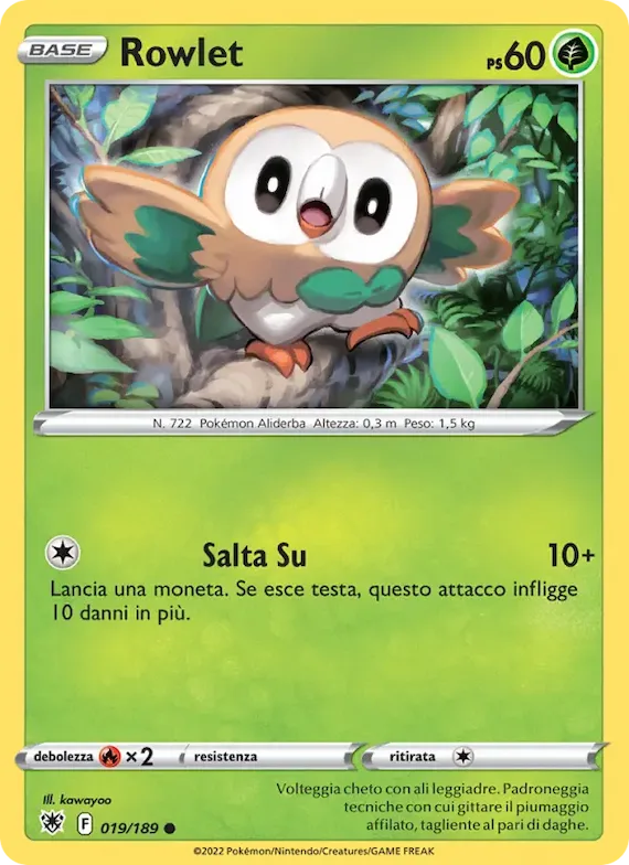 Rowlet 19 – Lucentezza Siderale