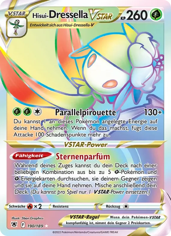 Hisui-Dressella VSTAR 190 – Astralglanz
