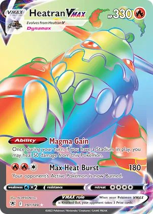 Heatran VMAX #191 – Astral Radiance