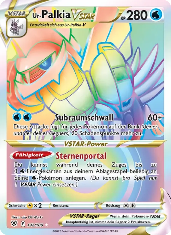 Ur-Palkia VSTAR 192 – Astralglanz