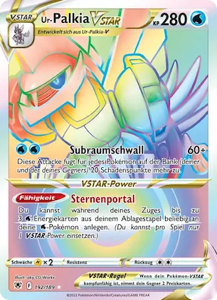 Ur-Palkia VSTAR 192 – Astralglanz