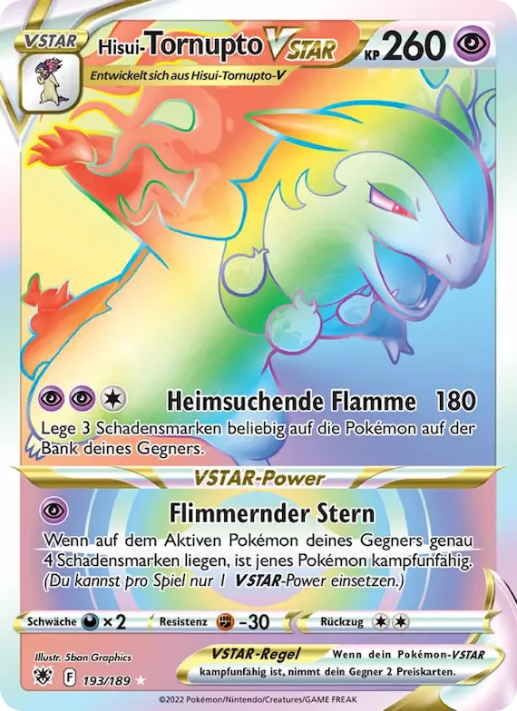 Hisui-Tornupto VSTAR 193 – Astralglanz