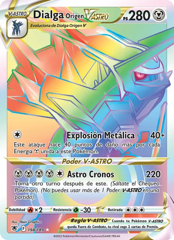 Dialga Origen V-ASTRO 198 – Resplandor Astral