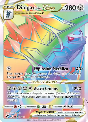 Dialga Origen V-ASTRO 198 – Resplandor Astral