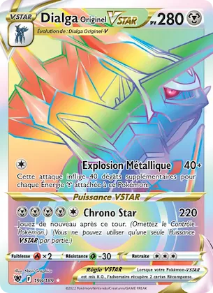Dialga Originel VSTAR 198 – Astres Radieux