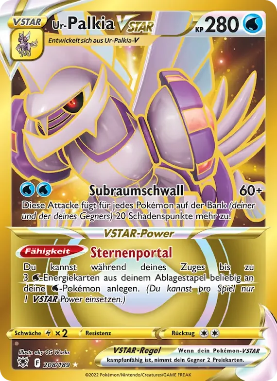 Ur-Palkia VSTAR 208 – Astralglanz