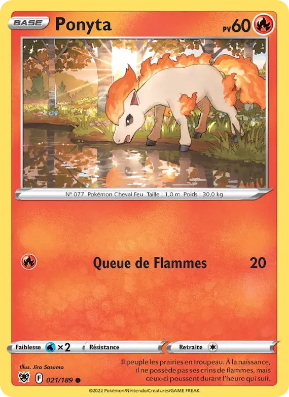 Ponyta 21 – Astres Radieux