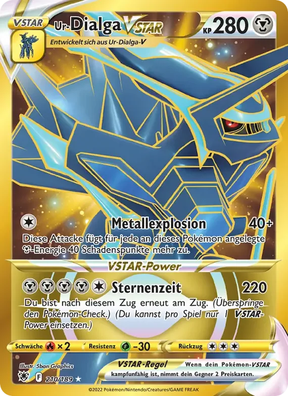 Ur-Dialga VSTAR 210 – Astralglanz
