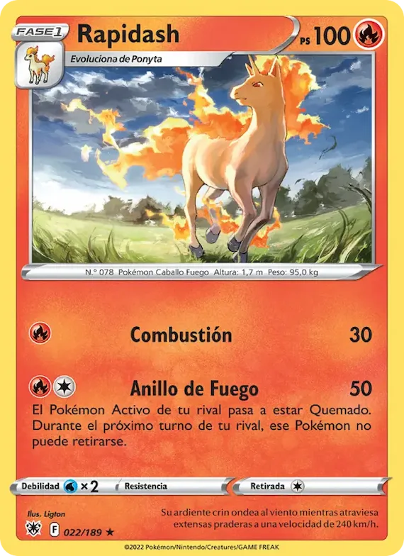Rapidash 22 – Resplandor Astral