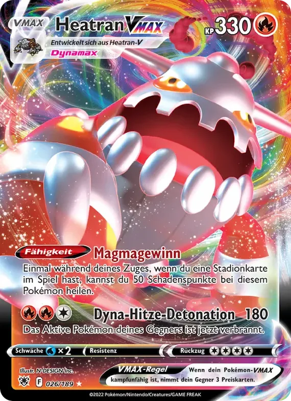 Heatran VMAX 26 – Astralglanz