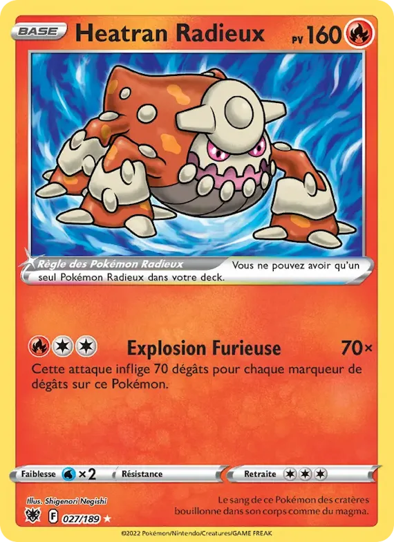 Heatran Radieux 27 – Astres Radieux