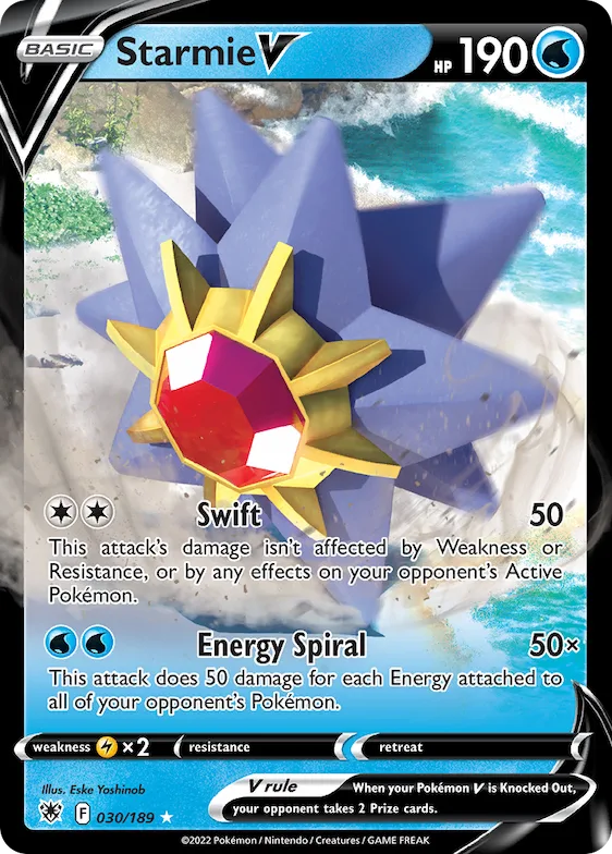 Starmie V #30 – Astral Radiance
