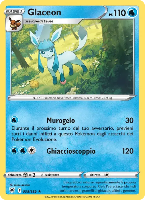 Glaceon 38 – Lucentezza Siderale