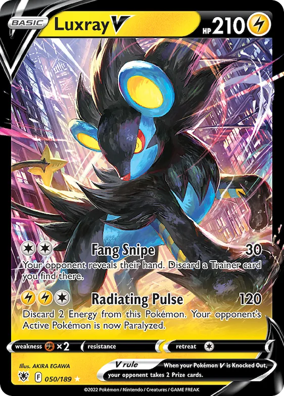 Luxray V #50 – Astral Radiance