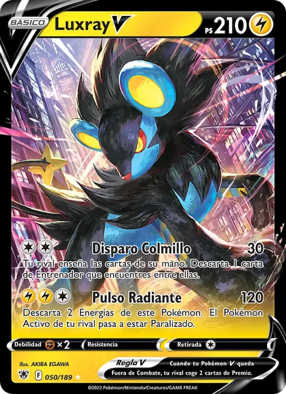 Luxray V 50 – Resplandor Astral