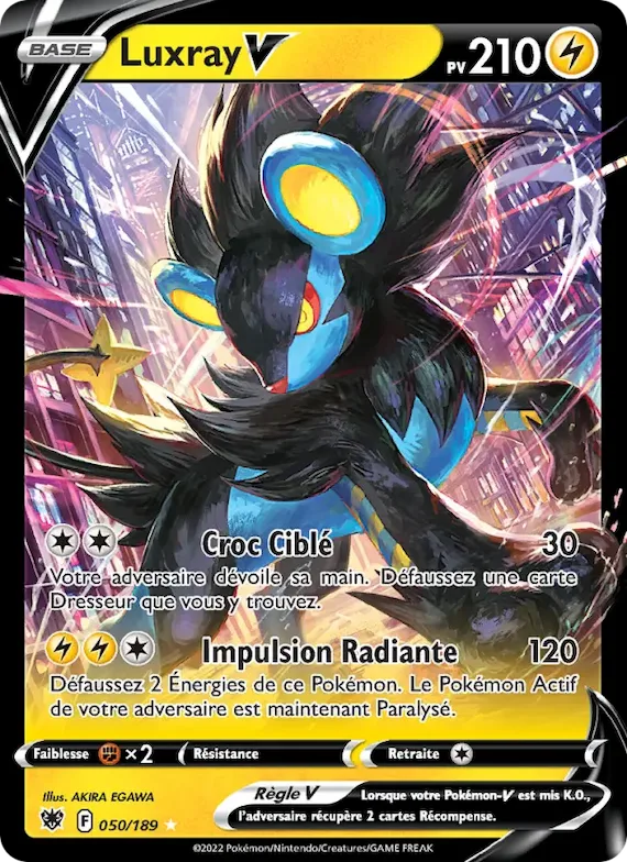 Luxray V 50 – Astres Radieux
