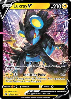 Luxray V #50 – Astral Radiance