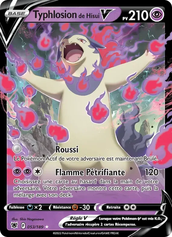 Typhlosion de Hisui V 53 – Astres Radieux