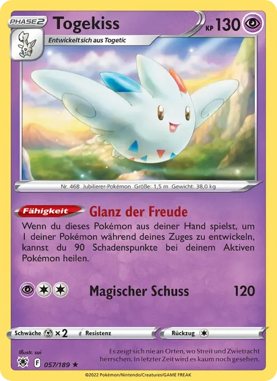 Togekiss 57 – Astralglanz