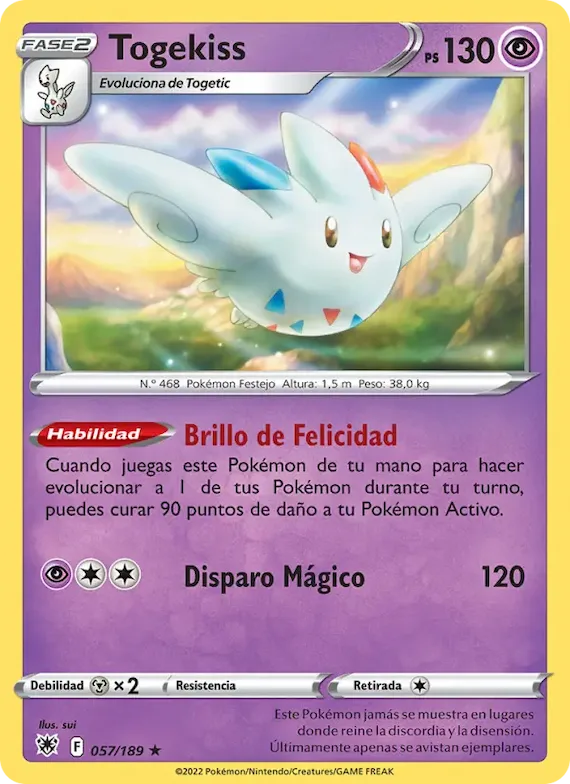 Togekiss 57 – Resplandor Astral