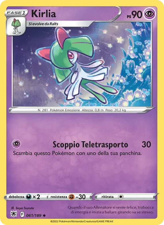 Kirlia 61 – Lucentezza Siderale