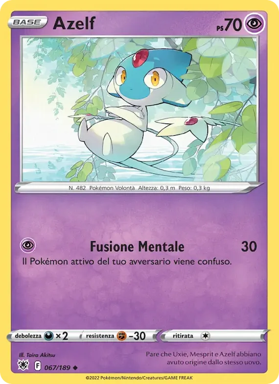 Azelf 67 – Lucentezza Siderale