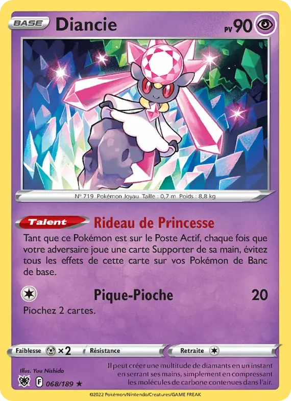 Diancie 68 – Astres Radieux