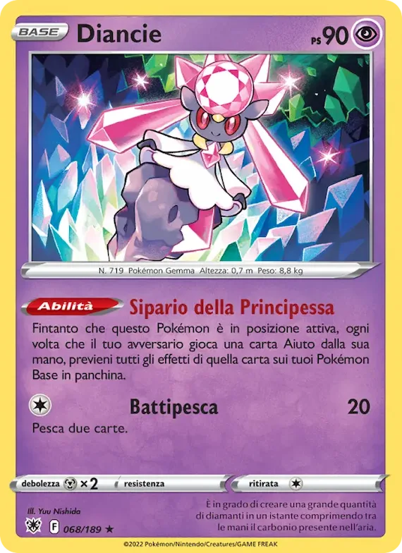 Diancie 68 – Lucentezza Siderale