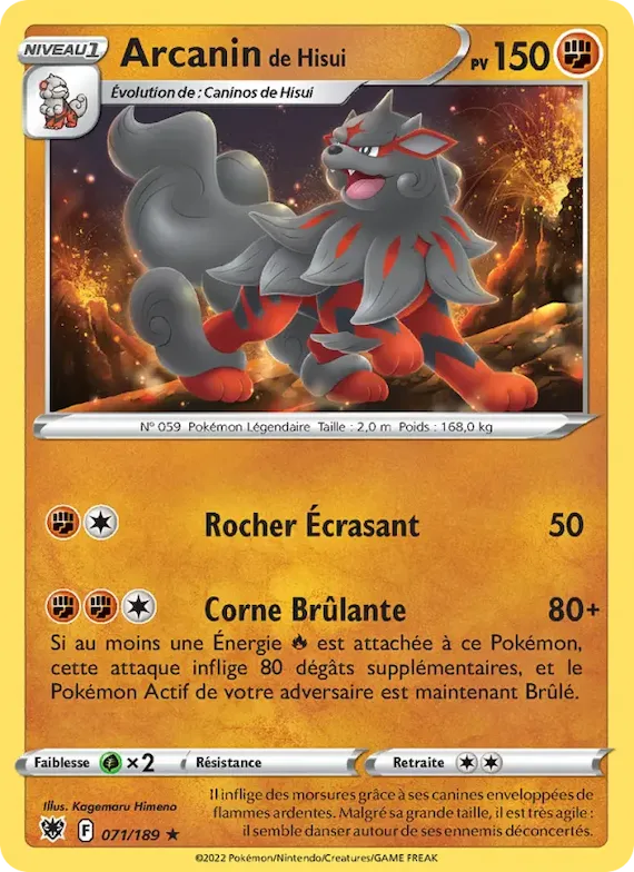 Arcanin de Hisui 71 – Astres Radieux