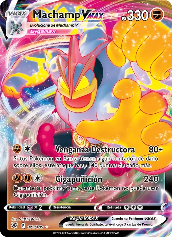 Machamp VMAX 73 – Resplandor Astral