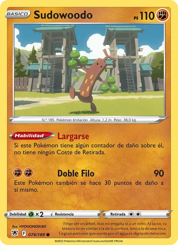 Sudowoodo 74 – Resplandor Astral