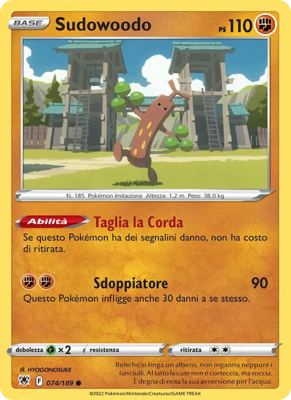 Sudowoodo 74 – Lucentezza Siderale