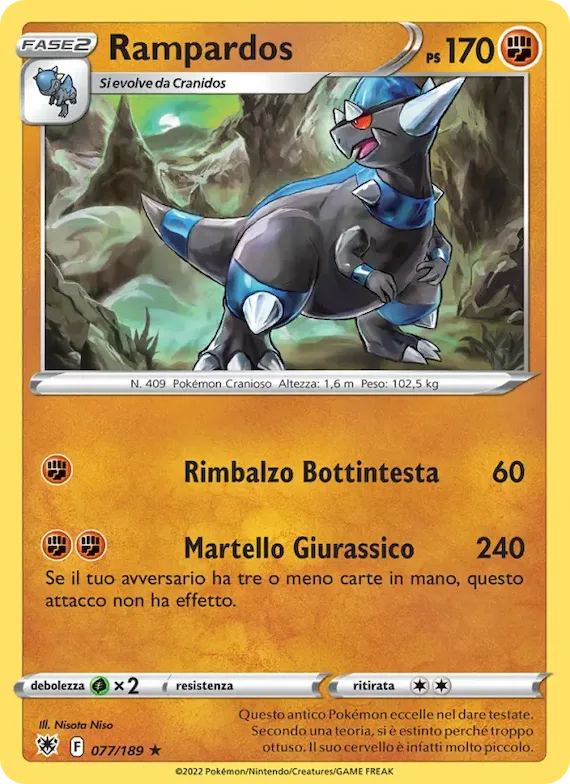Rampardos 77 – Lucentezza Siderale