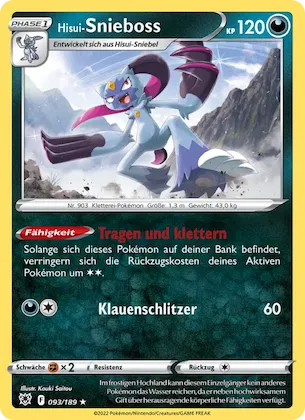Hisui-Snieboss Nr. 93 – Astralglanz