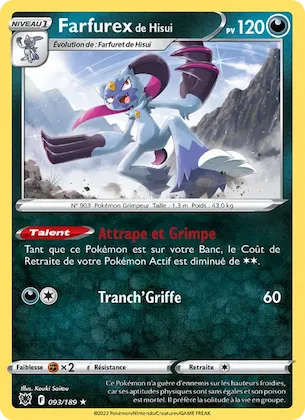 Farfurex de Hisui n° 93 – Astres Radieux