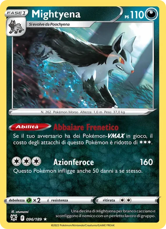 Mightyena 96 – Lucentezza Siderale