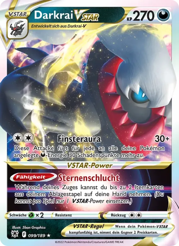 Darkrai VSTAR 99 – Astralglanz