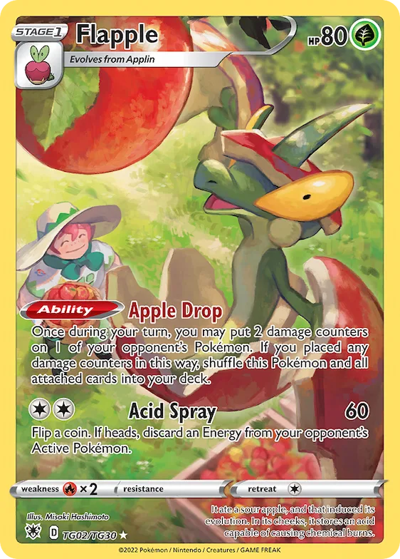 Flapple #TG02 – Astral Radiance Trainer Gallery