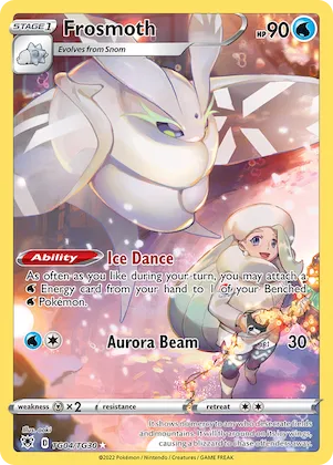 Frosmoth #TG04 – Astral Radiance Trainer Gallery