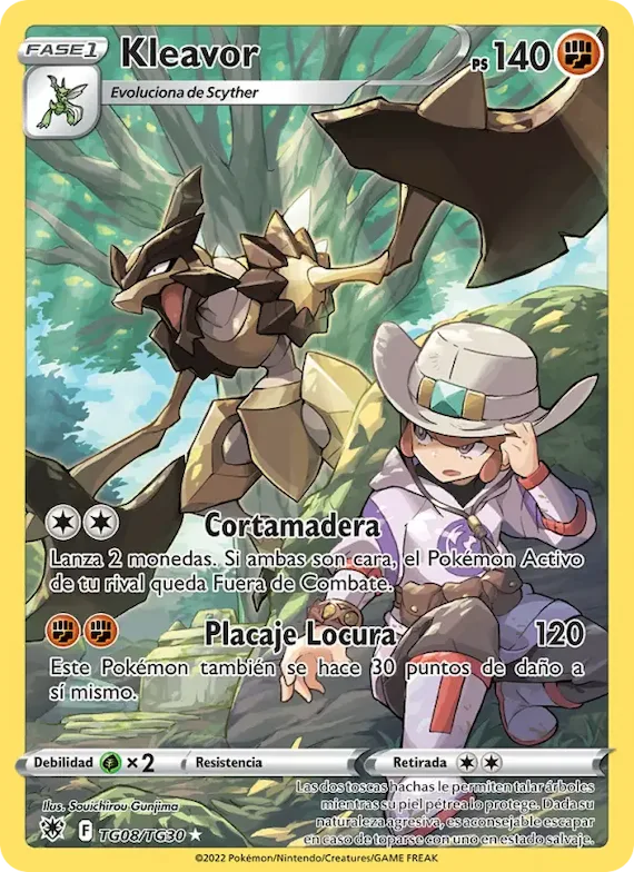 Kleavor TG08 – Resplandor Astral Galería de Entrenador