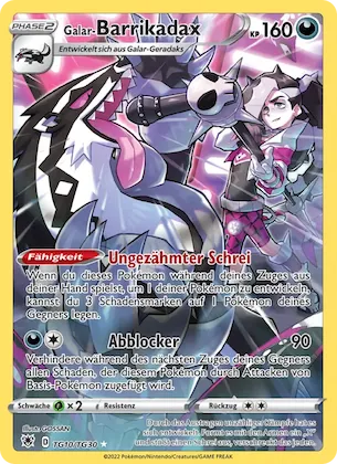 Galar-Barrikadax Nr. TG10 – Astralglanz Trainer-Galerie