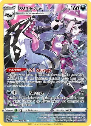Ixon de Galar n° TG10 – Astres Radieux Galerie de Dresseurs
